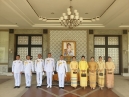ข้าราชการสถานเอกอัครราชทูตฯ และทีมประเทศไทย สถานเอกอัครราชทูต ณ กรุงพนมเปญ ร่วมลงนามถวายพระพรชัยมงคล เนื่องในโอกาสวันฉัตรมงคล พุทธศักราช 2563